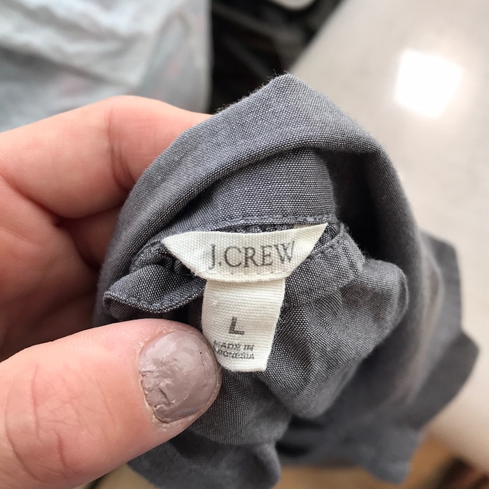 J. Crew grey tunic - Picture 5 of 5